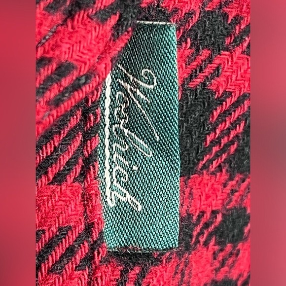Woolrich Red Plaid 100% Cotton Jacket. - Picture 5 of 14